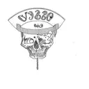 a sureno tattoo with the number 22 wrote on this tattoo design idea