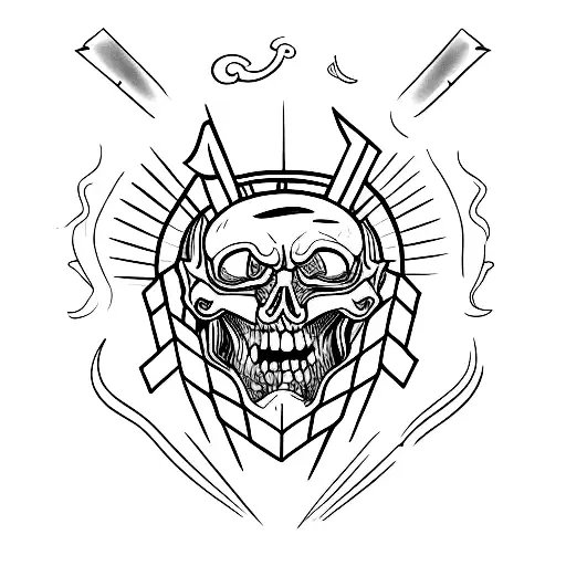 SIC PARVIS MAGNA tattoo design idea