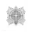 Ankh Symbol tattoo design idea
