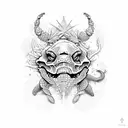 tortuga de mar tattoo design idea