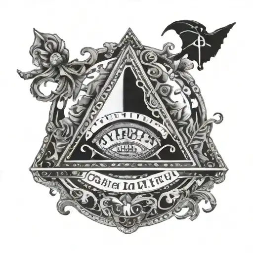 ouija board tattoo design idea