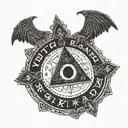 ouija board tattoo design idea