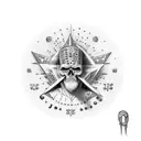 god with John 3:16 tattoo design idea