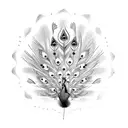 Peacock for spinal back tattoo tattoo design idea