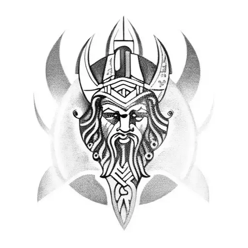 Zeus tattoo design idea