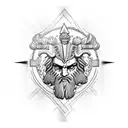 Zeus tattoo design idea