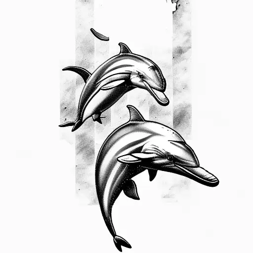 dolphin, crossword puzzle, ny mets tattoo design idea