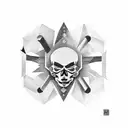 depeche mode tattoo design idea