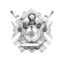 depeche mode tattoo design idea