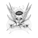 depeche mode song precious tattoo design idea