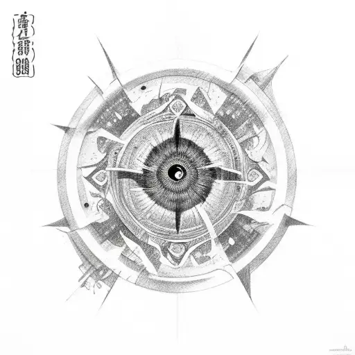 sharingan tattoo design idea