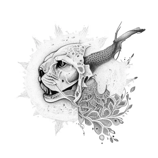 nature, self healing, growth tattoo design idea