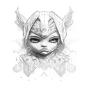 EURO KID tattoo design idea