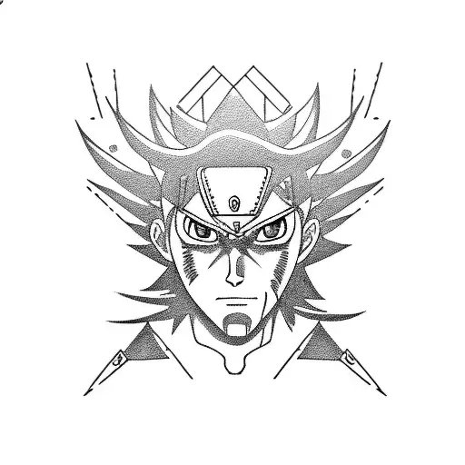 Sasuke  tattoo design idea