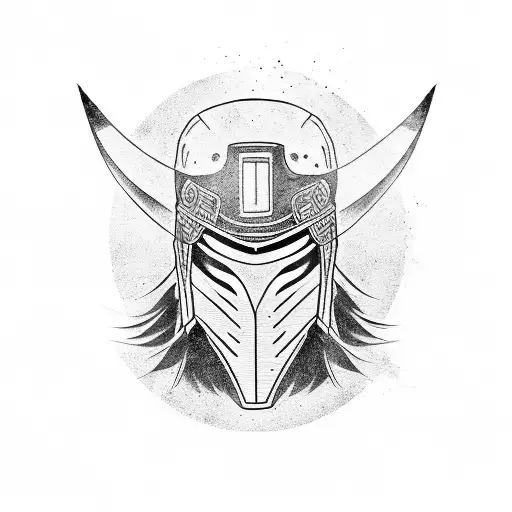 Samurai Sasuke  tattoo design idea