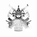 Samurai Sasuke  tattoo design idea