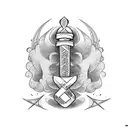 ogham "Chloe" tattoo design idea