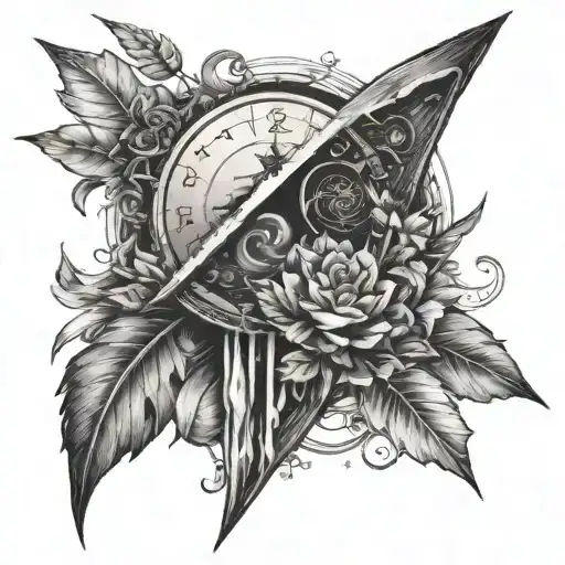 the night belongs to you Euclid by Sleep token themed tattoo tattoo design idea