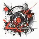 the night belongs to you Euclid by Sleep token themed tattoo tattoo design idea
