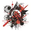 the night belongs to you Euclid by Sleep token themed tattoo tattoo design idea