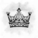 Queen's Crown tattoo design idea