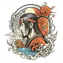 Itachi Uchiha tattoo design idea