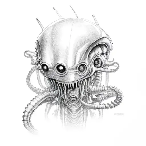 movie aliens  tattoo design idea