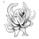 lily tattoo design idea