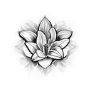 lily tattoo design idea
