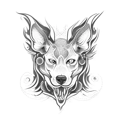 cerberus  tattoo design idea