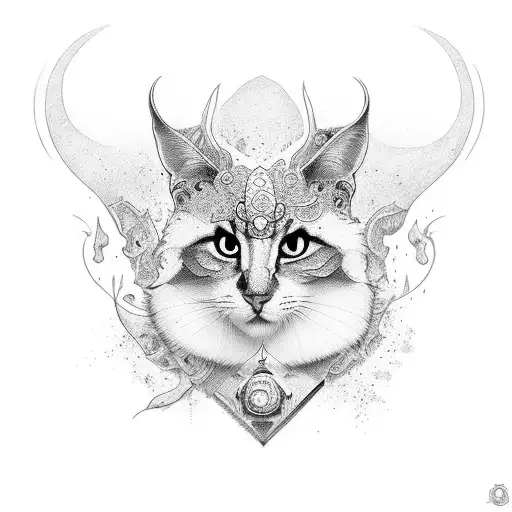 palavra "Lucky" riscado no meio, como se estivesse quebrada ou rachada tattoo design idea