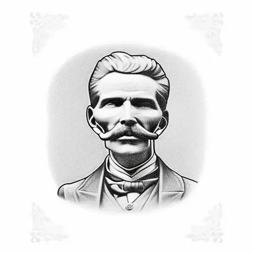 tombstone with "thomas Dentler" on it tattoo design idea