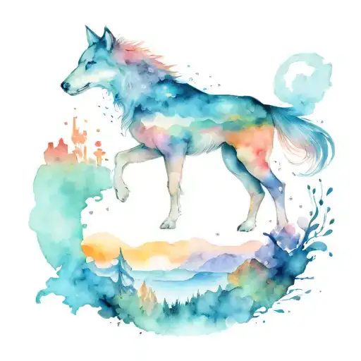 Design a tattoo that combines movie themes and artistry tattoo design idea