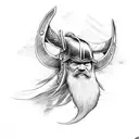 Viking under arm tattoo design idea