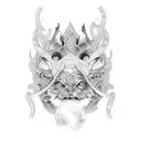 Gemini tattoo design idea