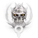 leper king tattoo design idea