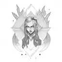 farmer pitchfork tattoo tattoo design idea