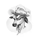 farmer  tattoo design idea