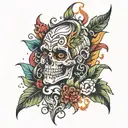 spicy tattoo design idea