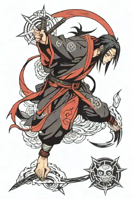 itachi tattoo design idea