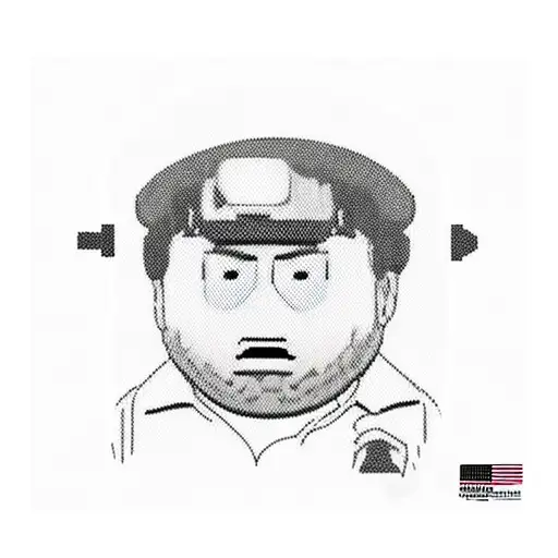 personagem eric Cartman south park  tattoo design idea