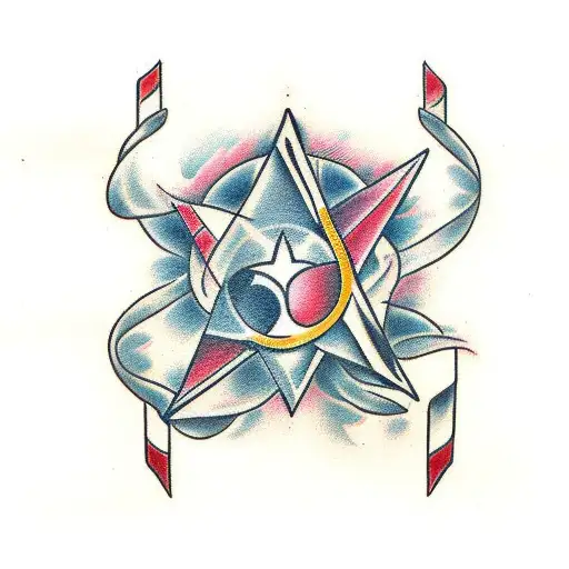order in chaos tattoo design idea
