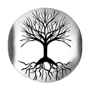Tree of Life with birds flying from it tattoo design idea