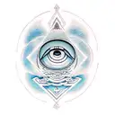 All Seeing Eye tattoo design idea