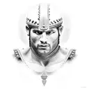 Roman Gladiators tattoo design idea