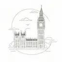 Big Ben Jaolo tattoo design idea
