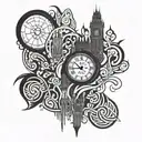 Big Ben, Jaolo tattoo design idea