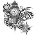 Big Ben, Jaolo tattoo design idea