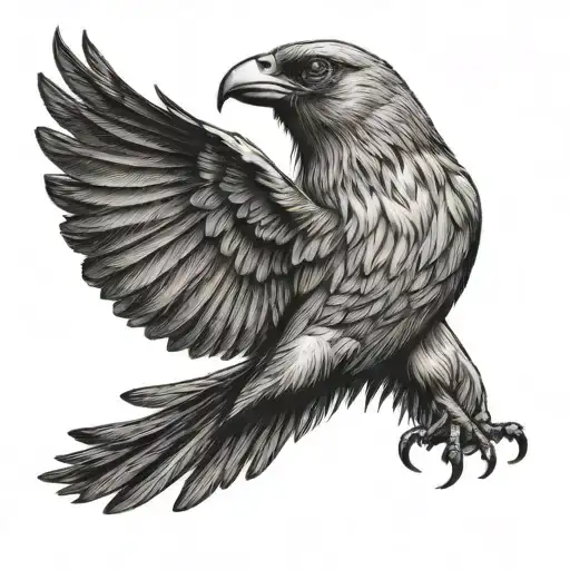 Icarus Flying Sparrow tattoo design idea