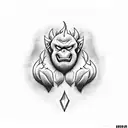 Infernape tattoo design idea